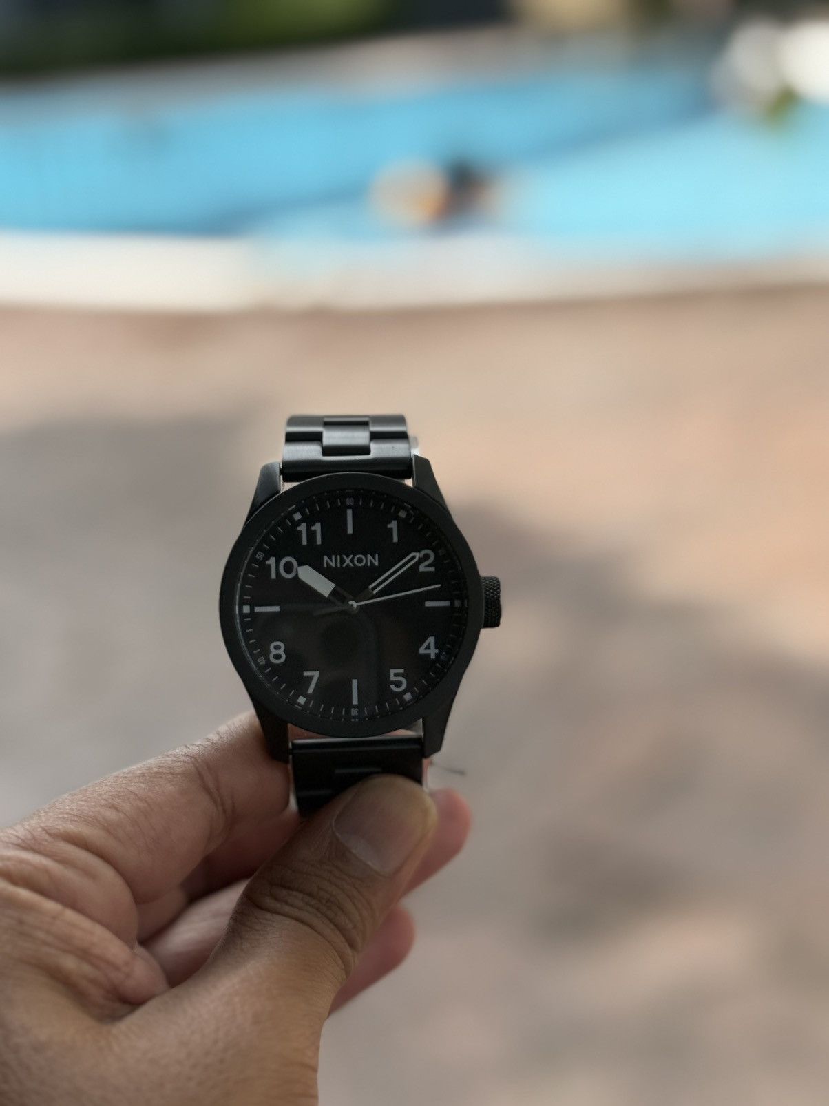 Nixon Nixon Safari All Black / White Watch Size ONE SIZE - 1 Thumbnail
