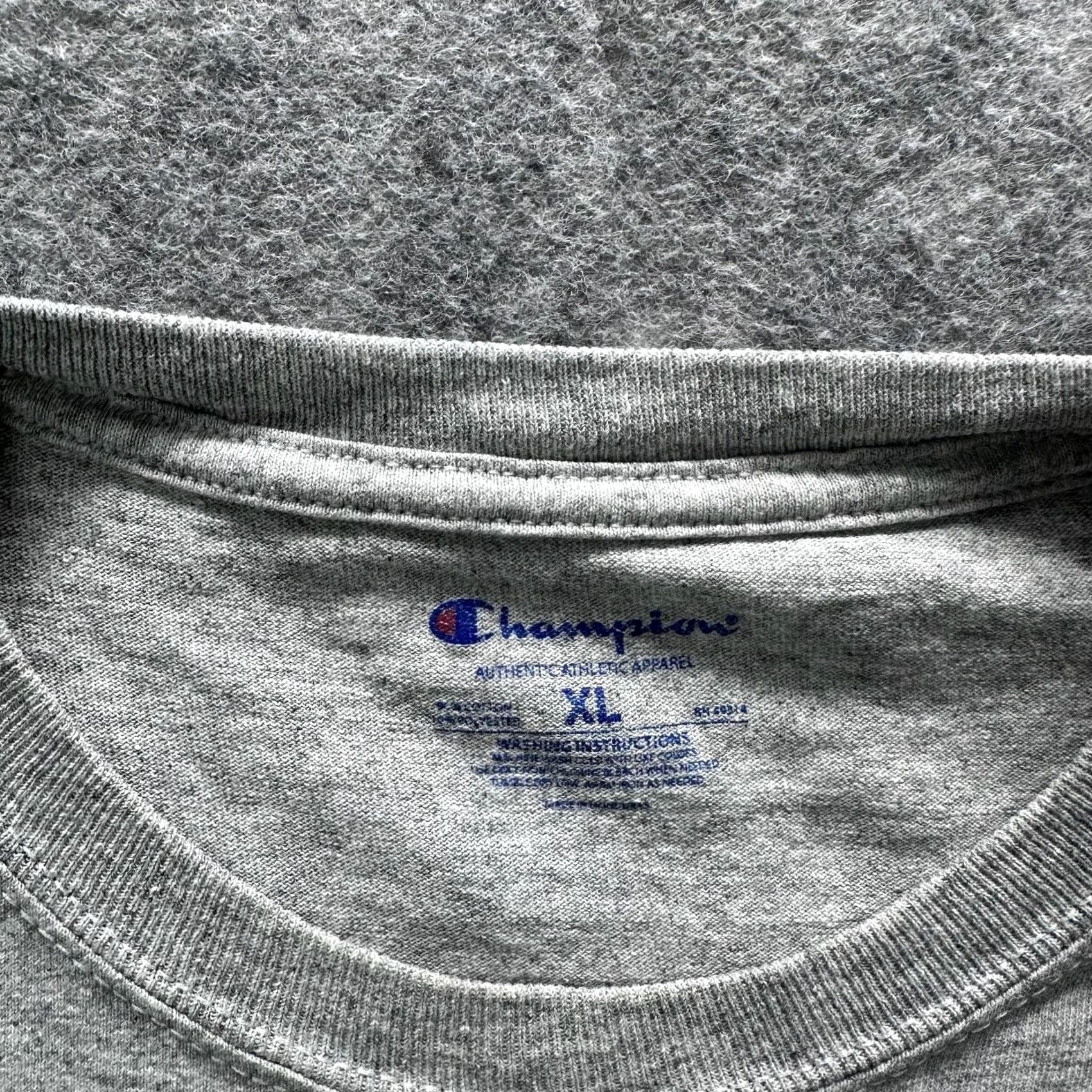Champion Champion Shirt Mens XL Gray Manhattan College Soccer Graphic Crewneck Tagless Size US XL / EU 56 / 4 - 5 Thumbnail