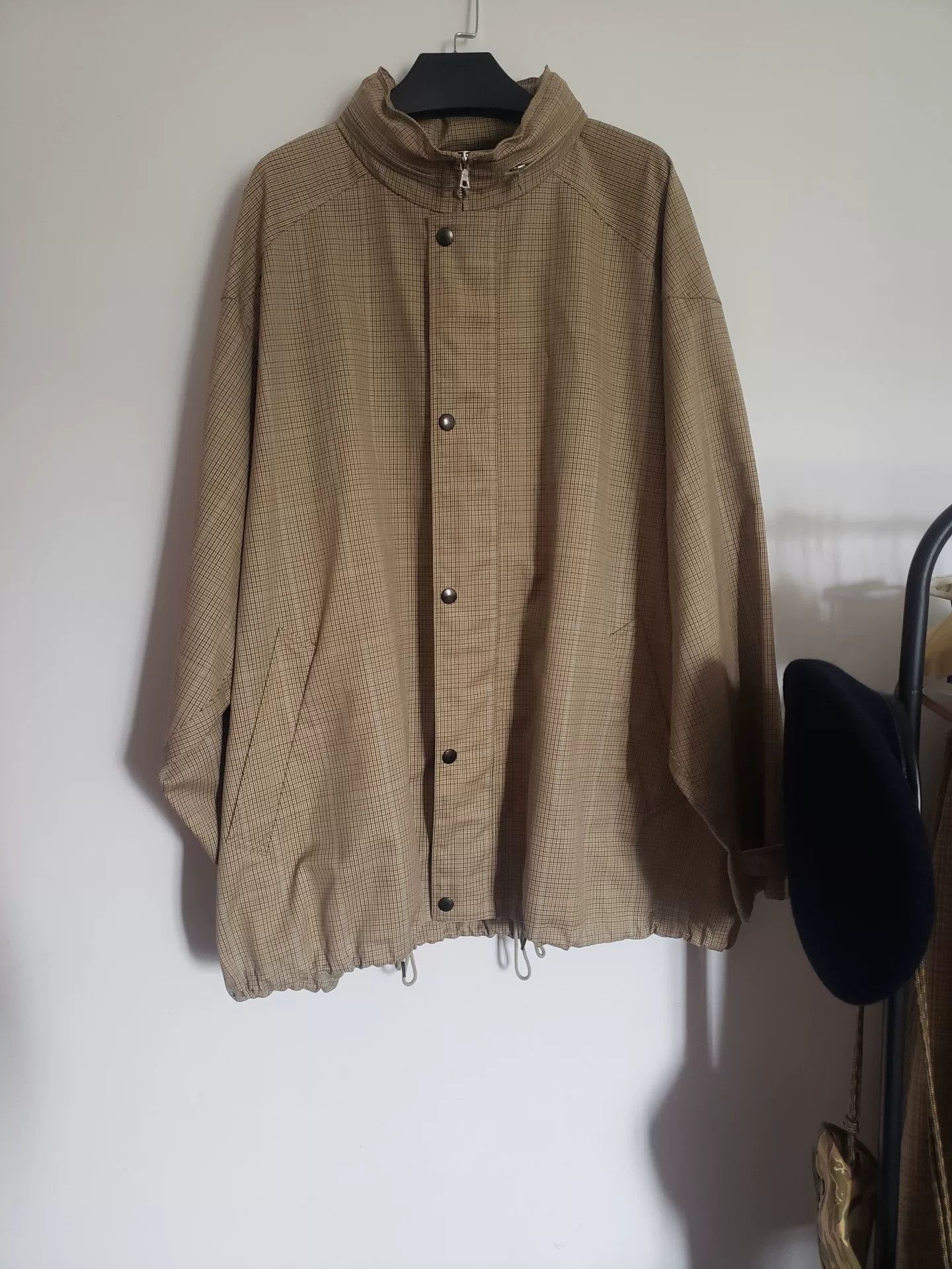 Auralee Auralee Plaid Trench Coat Jacket Size US XL / EU 56 / 4 - 1 Thumbnail