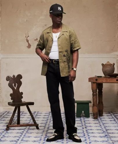 Aime Leon Dore Linen Bouquet Shirt - SS22