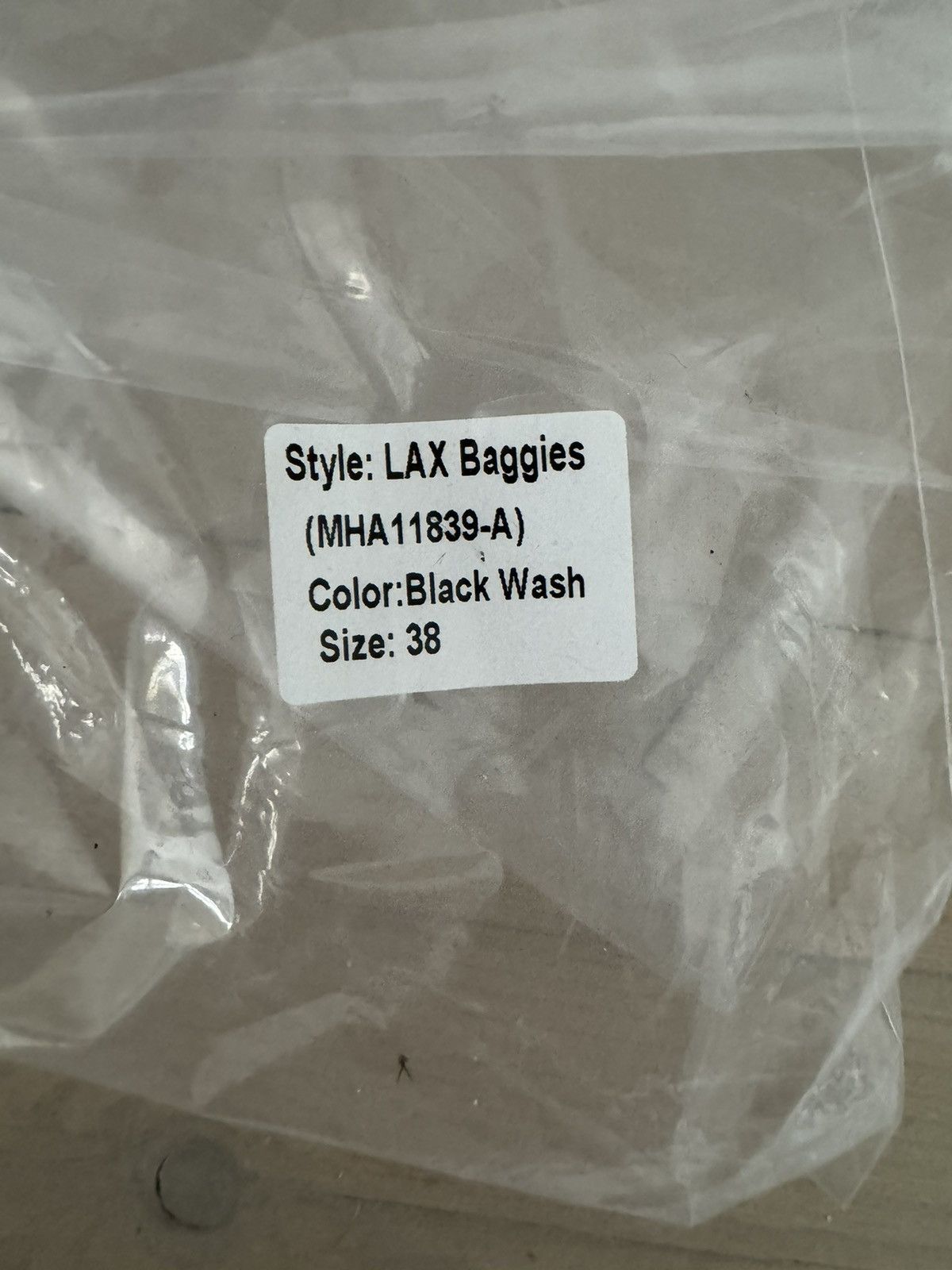 basketcase gallery LAX, baggy denim (washed black) Size US 38 / EU 54 - 7 Thumbnail