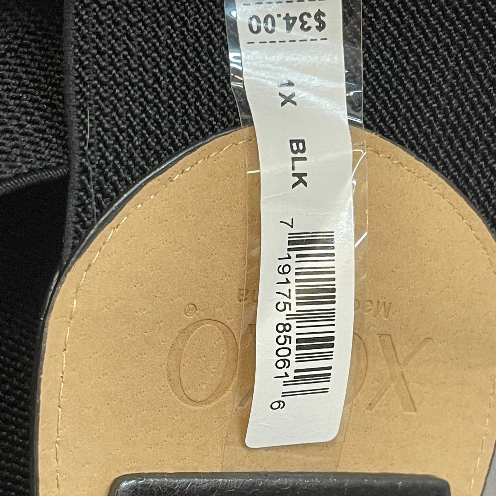 XOXO XOXO 1X Belt 00s 10s Y2K Black Stretch Bling Size ONE SIZE - 3 Thumbnail