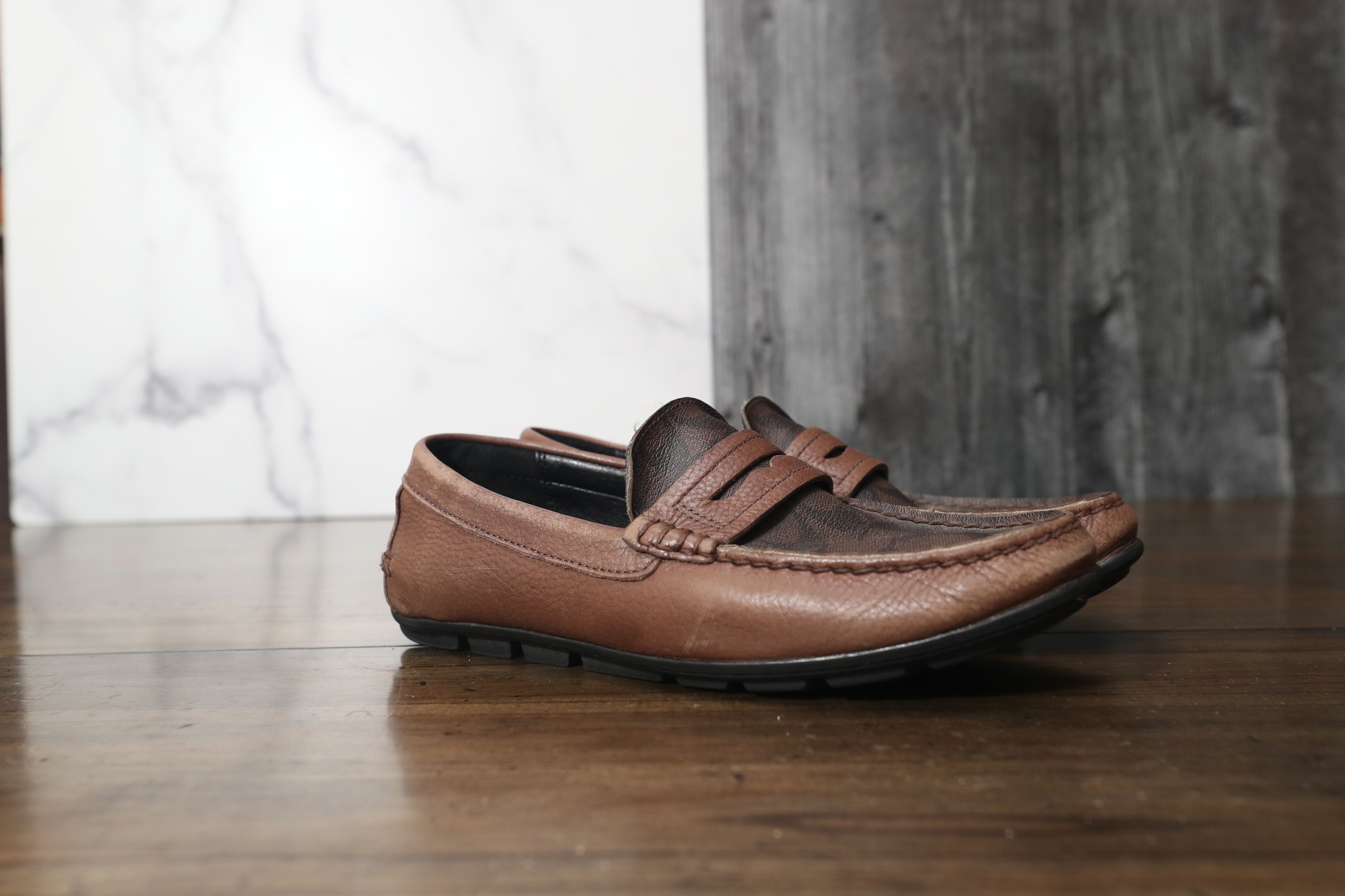 Coach Coach Liam Driver In Signature Jacquard (8.5D) Size US 8.5 / EU 41-42 - 4 Thumbnail