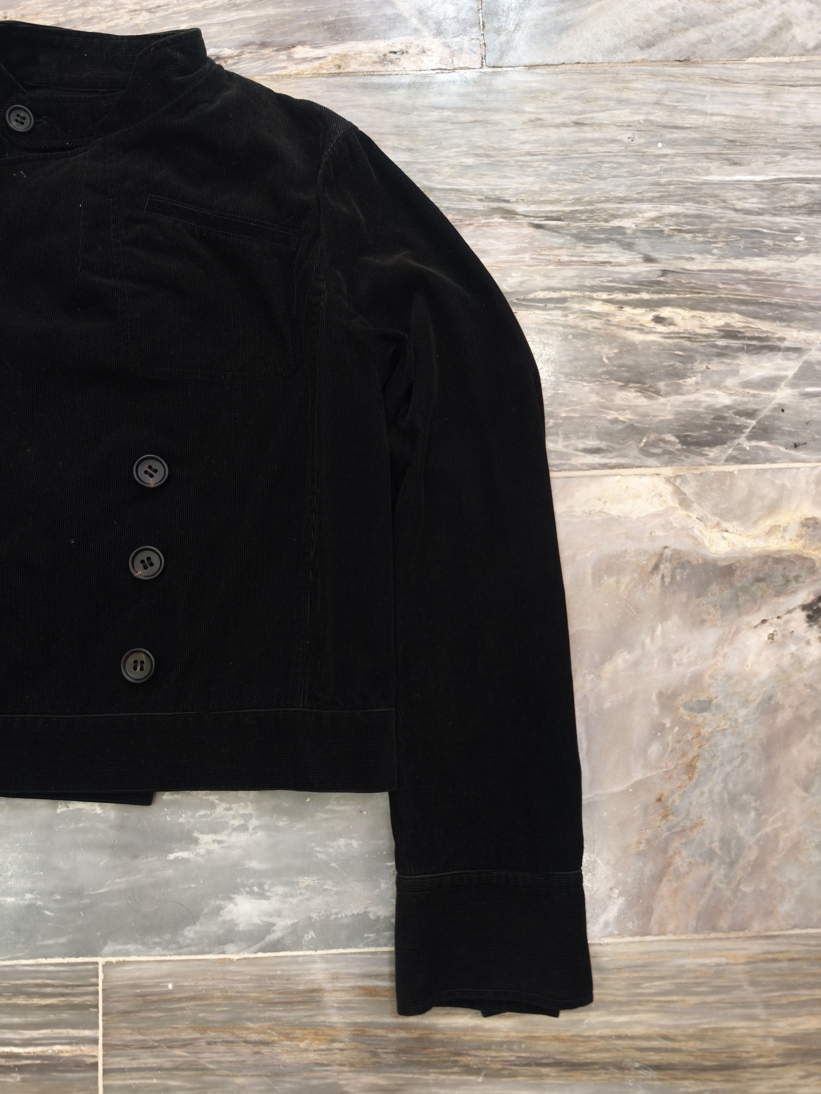 Y's Archive Y's - Yohji Yamamoto Corduroy Biker Jacket Size US M / EU 48-50 / 2 - 4 Thumbnail