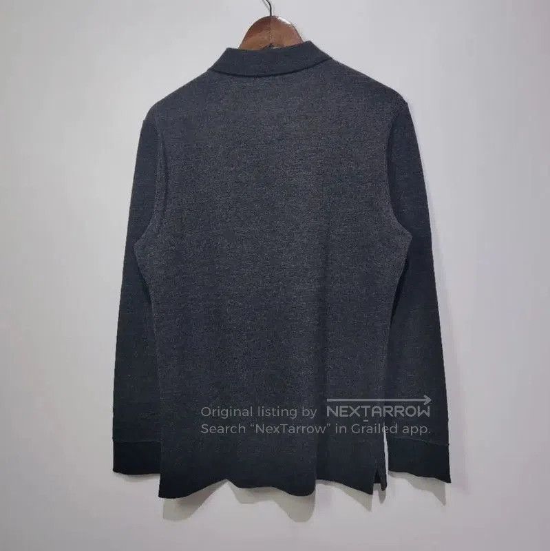 Burberry Burberry Black Gray Cotton Knitwomen's Sweater. Size L / US 10 / IT 46 - 2 Thumbnail