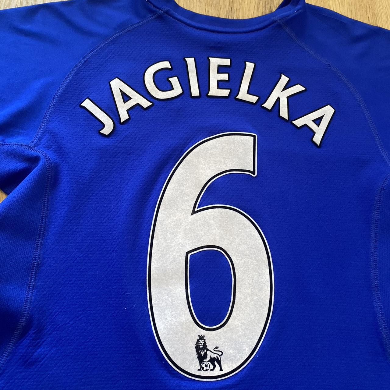 Le Coq Sportif 2008-09 *6 Jagielka Everton Home Chang Le Coq Sportif Size US S / EU 44-46 / 1 - 3 Thumbnail