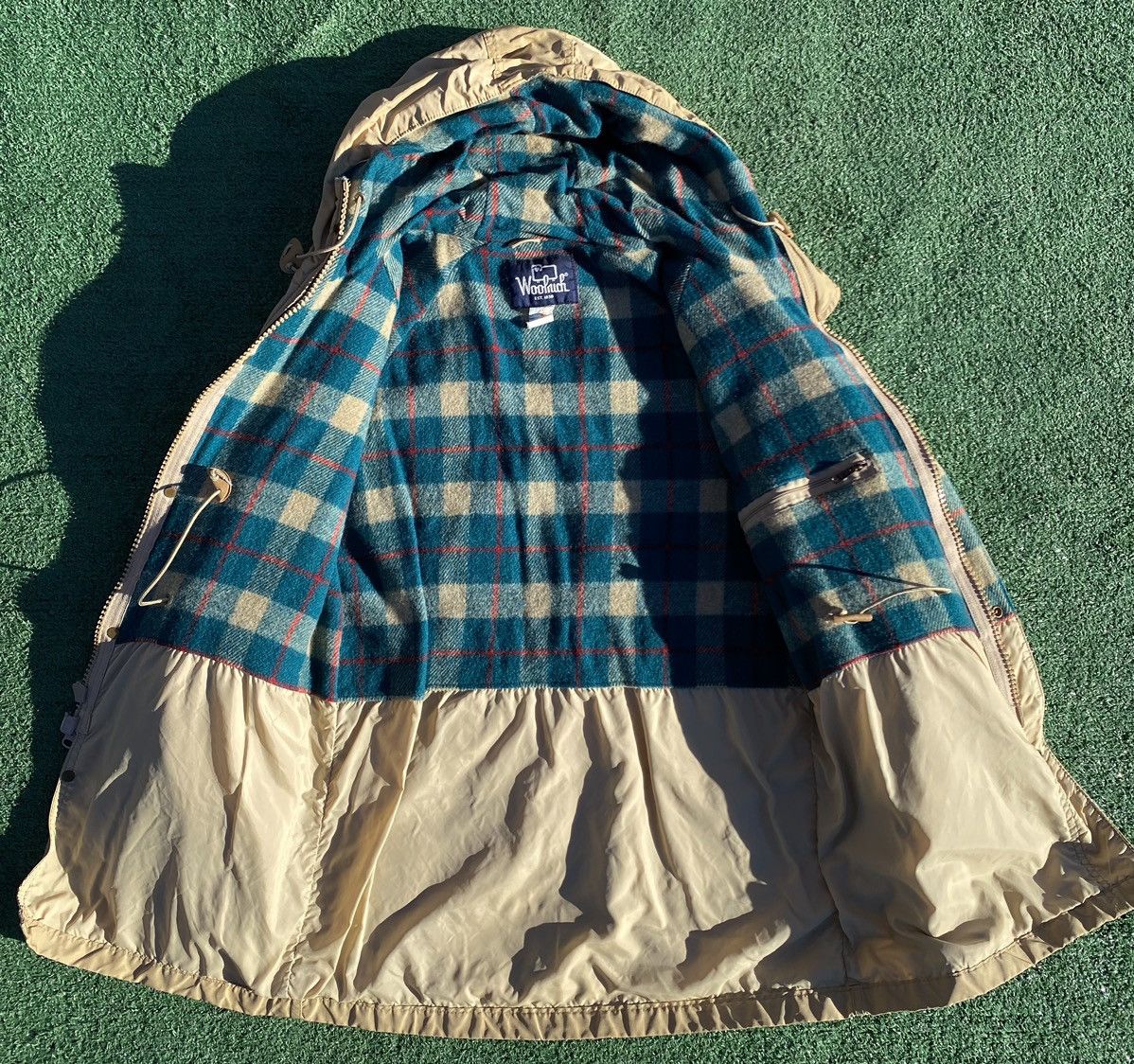 Woolrich Woolen Mills Vintage 90’s Woolrich Wool Flannel Lined Jacket Men’s Medium Size US M / EU 48-50 / 2 - 5 Thumbnail