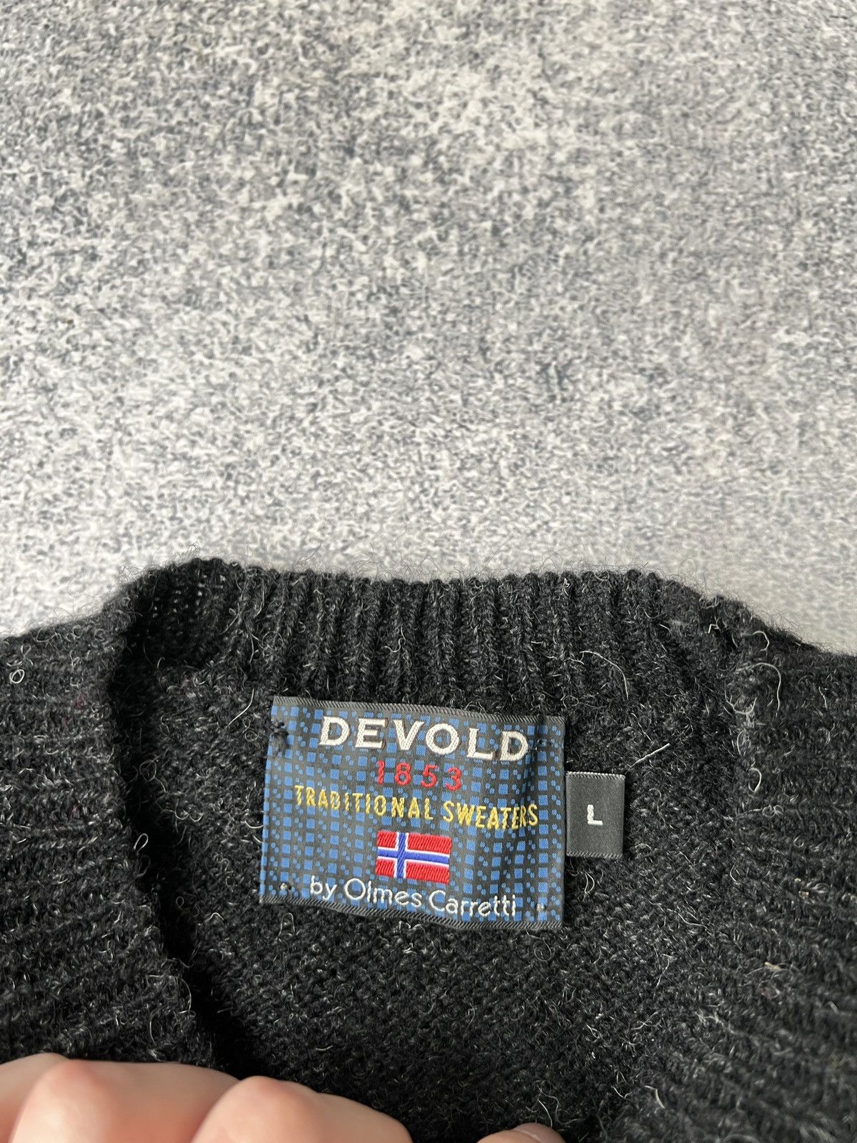 Vintage Vintage Devold By Olmes Carretti wool sweater 90s style Size US L / EU 52-54 / 3 - 6 Thumbnail
