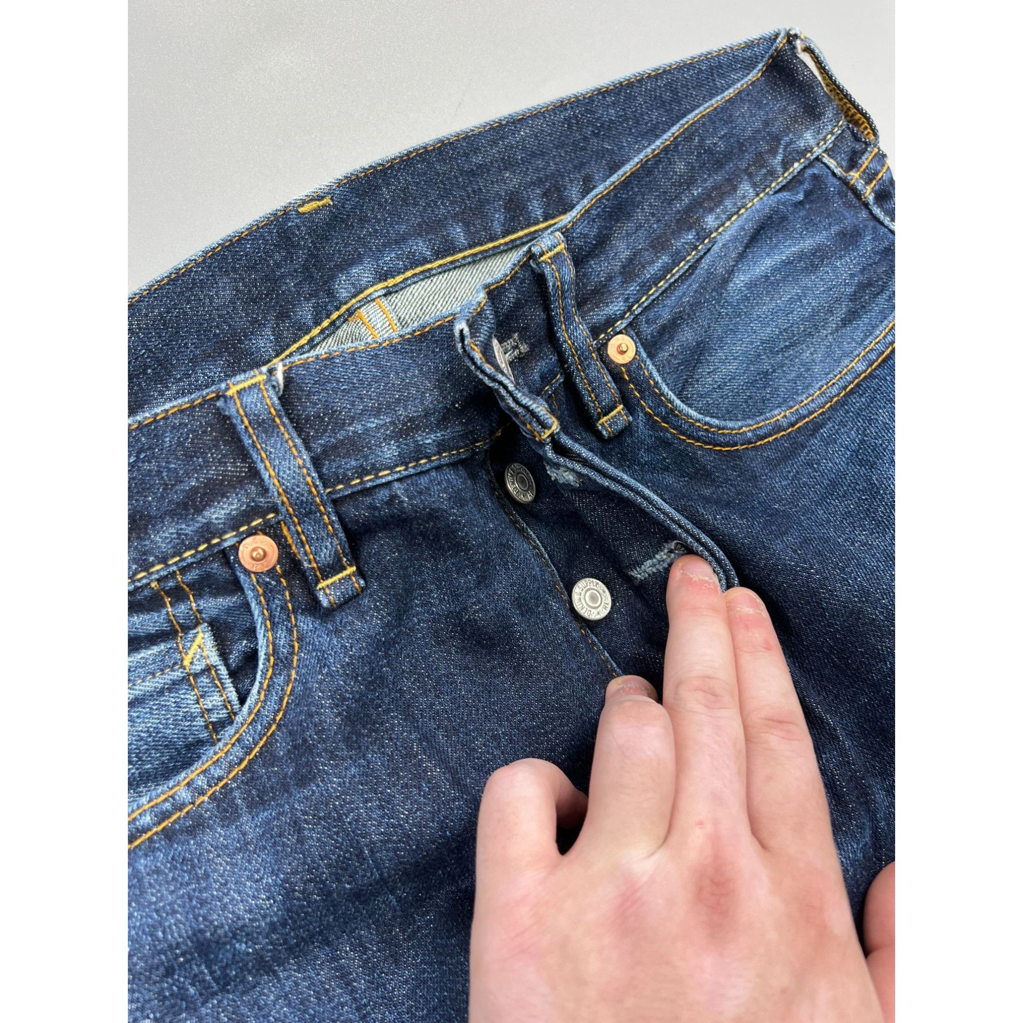 Denim & Supply Ralph Lauren Denim & Supply Ralph Lauren Slim Fit Denim Jeans (Y0932) Size US 32 / EU 48 - 5 Thumbnail