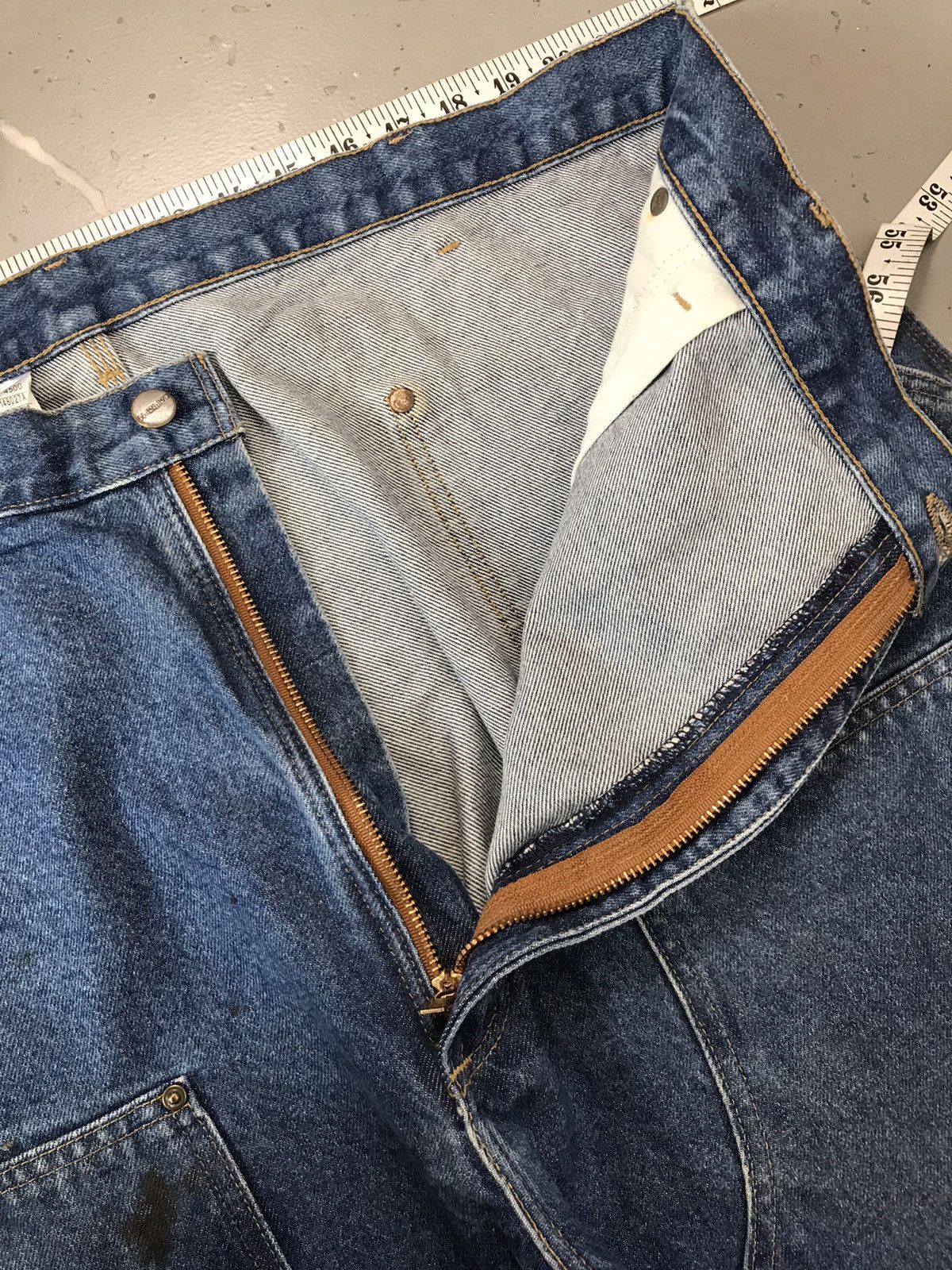 Carhartt × Vintage Vintage Carhartt B73 DST double knee denim Size US 44 / EU 60 - 6 Thumbnail