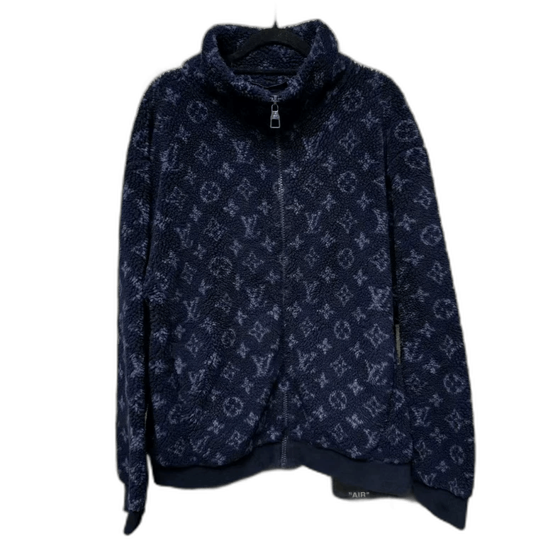 Louis Vuitton LV Deep Blue Teddy Jacket Size XL Size US XL / EU 56 / 4 - 1 Thumbnail