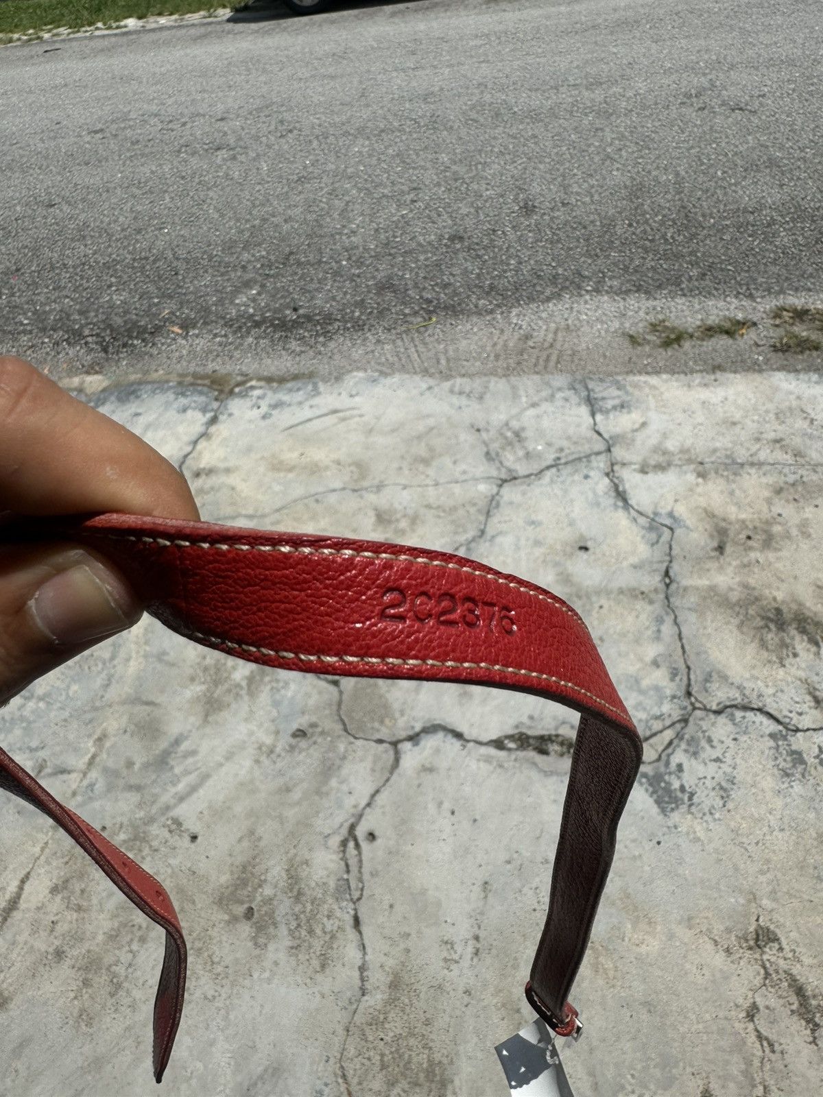 Prada Vintage prada leather belt Size ONE SIZE - 5 Thumbnail