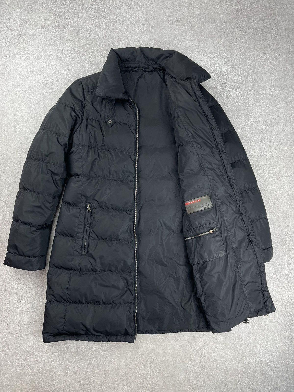 Prada Prada Black Nylon Down Puffer Jacket Women’s Size 44 Size M / US 6-8 / IT 42-44 - 1 Thumbnail