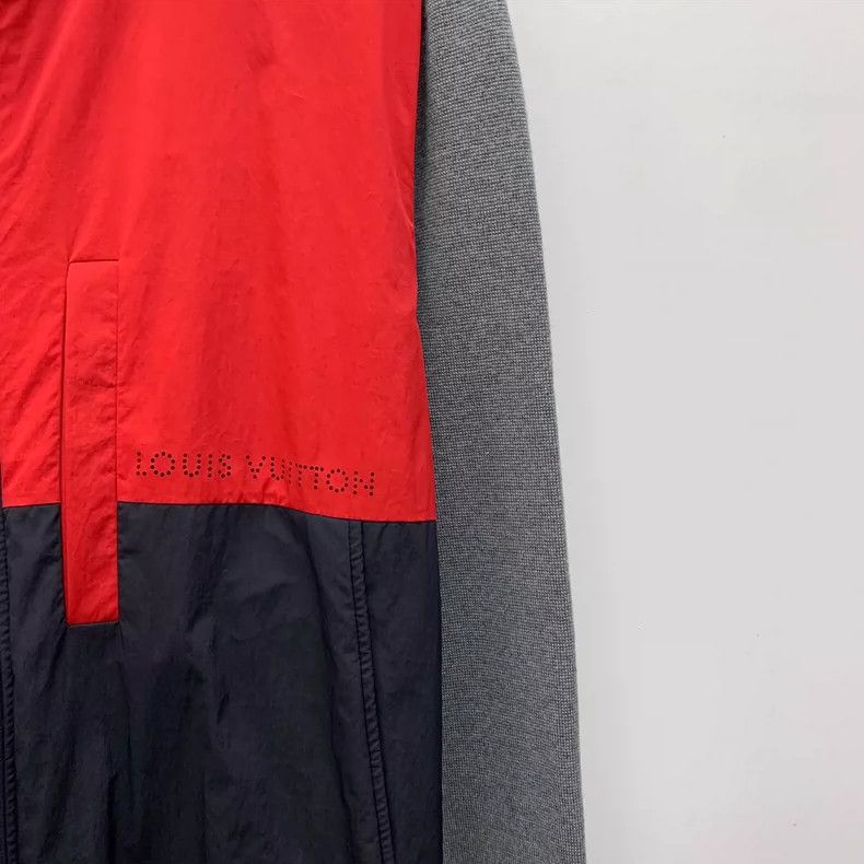 Louis Vuitton Louis Vuitton Color-block wool jacket with stand-up zip co Size US M / EU 48-50 / 2 - 4 Thumbnail