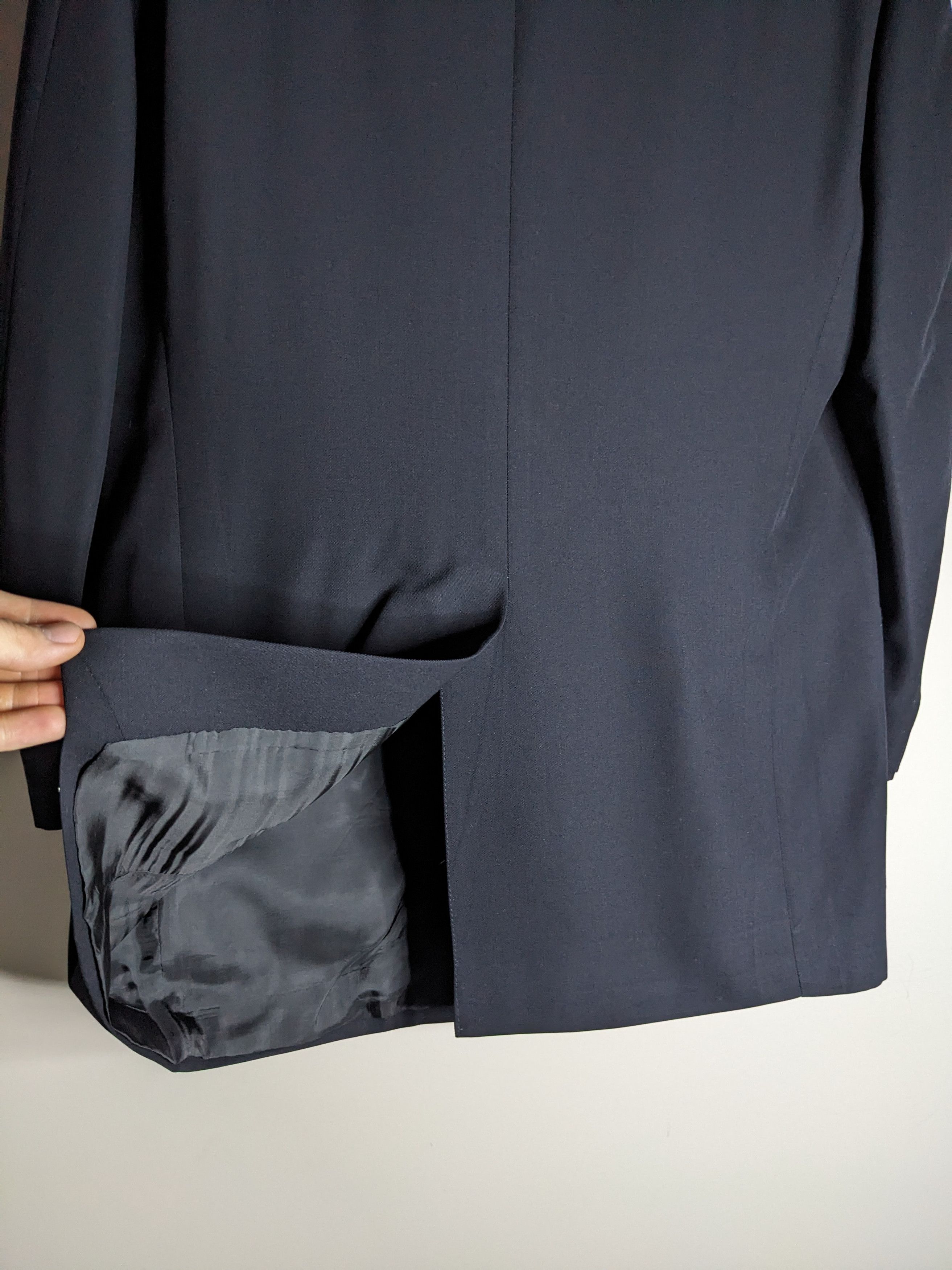 Ermenegildo Zegna VTG Ermenegildo Zegna Soft Wool Suit Jacket 44R 3 Button Size 44R - 7 Thumbnail
