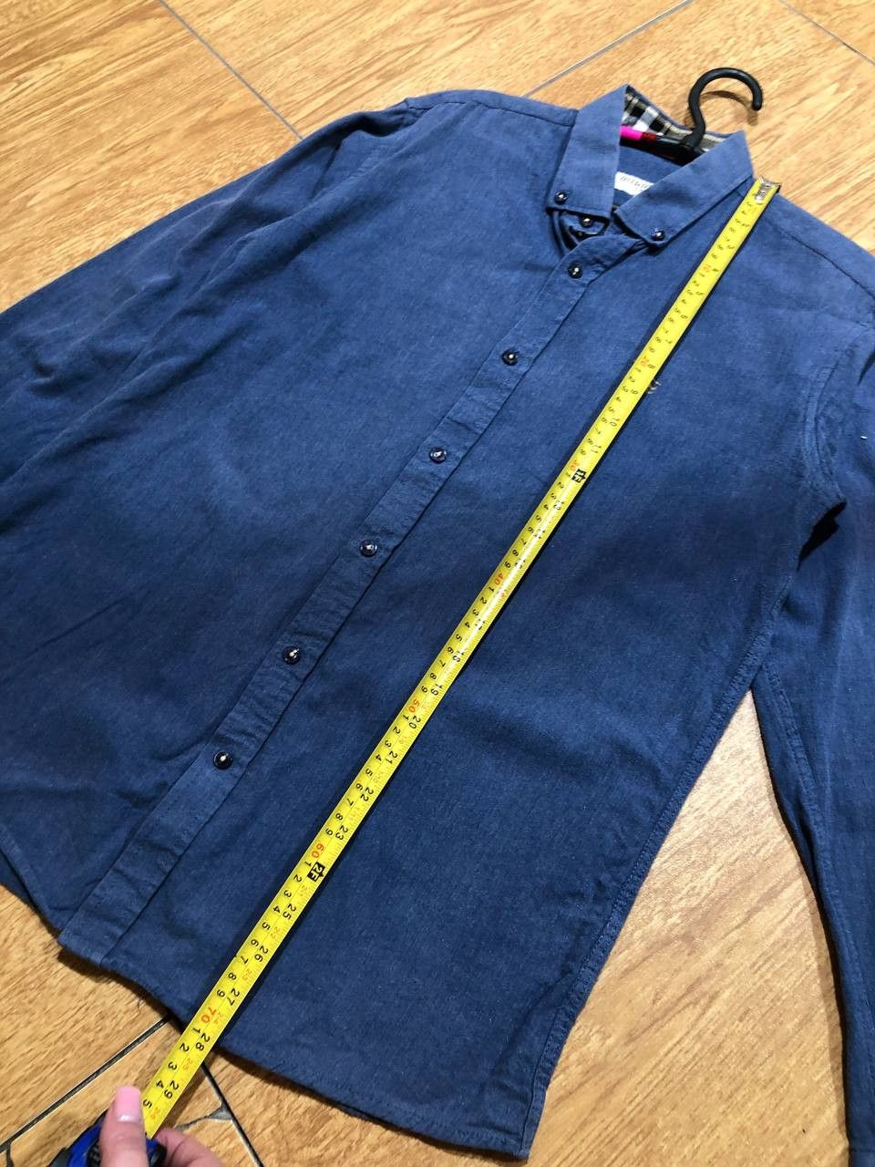Burberry Burberry Blue Embroidered Logo Shirt casual Size US M / EU 48-50 / 2 - 7 Thumbnail