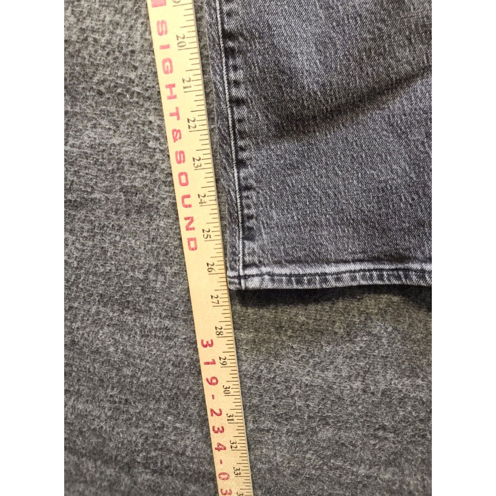 Madewell Madewell Jeans Womens 30x27 Curvy Fit Tapered Leg High Rise Mom Perfect Vintage Denim Black 5-Pocket 1990s Bohemian Grunge Mens? Size 30" / US 8 / IT 44 - 6 Thumbnail