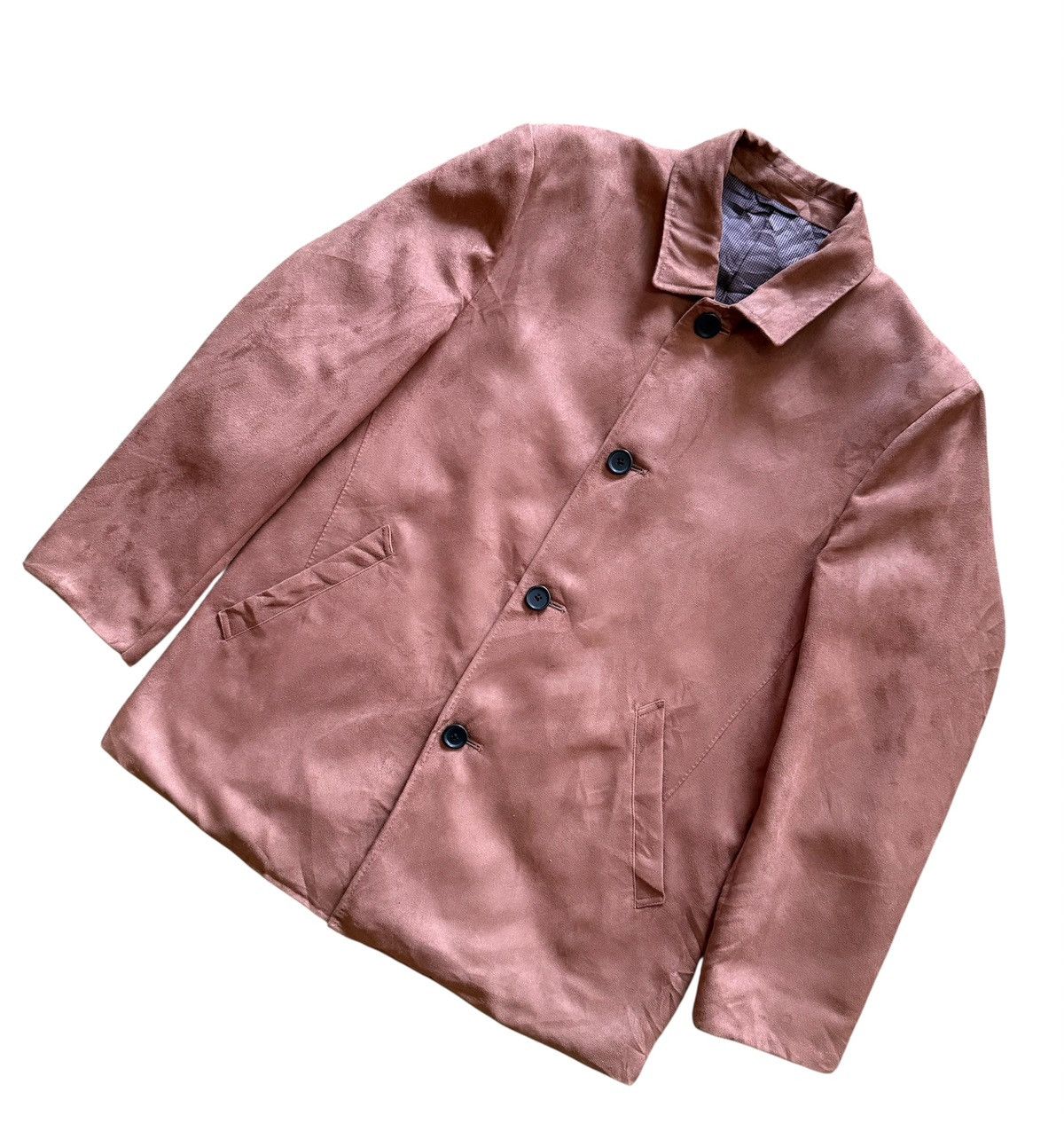 Kansai Yamamoto Vintage Wool Jacket Leather KANSAI JAPAN Size US M / EU 48-50 / 2 - 5 Thumbnail