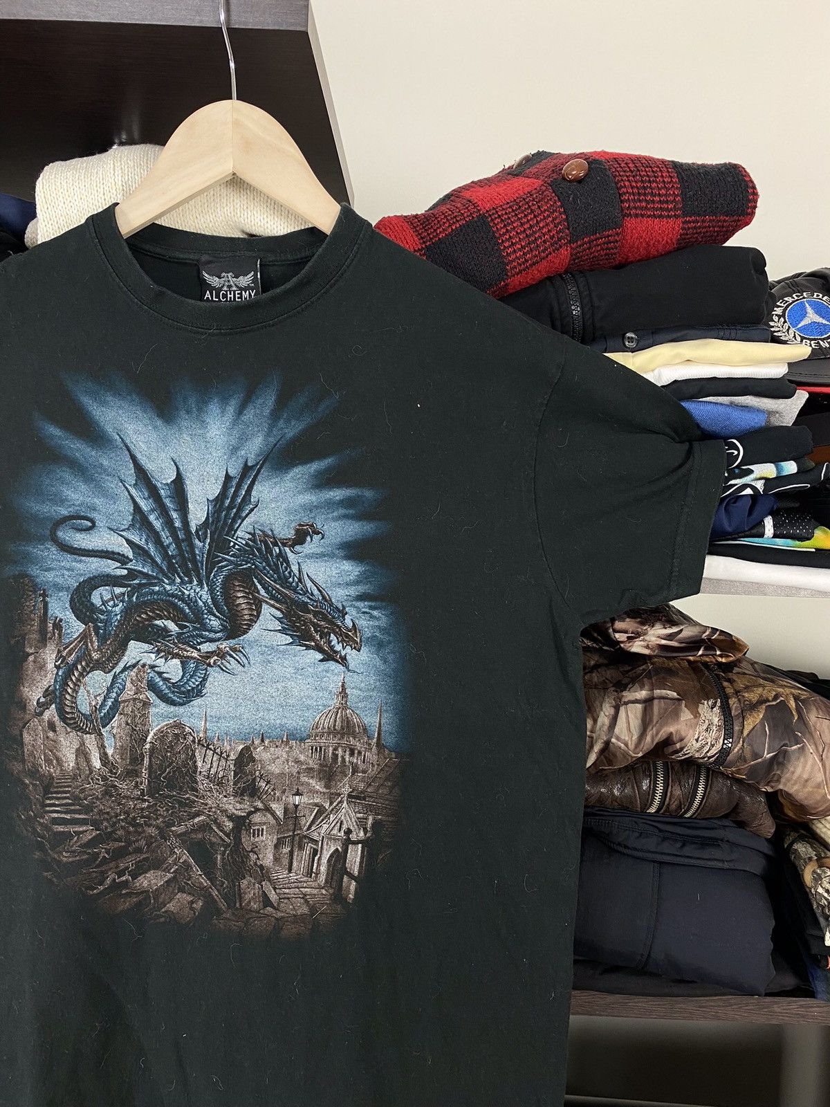 Alchemy Equipment × Vintage Vintage Alchemy Gothic Punk tee Size US L / EU 52-54 / 3 - 4 Thumbnail