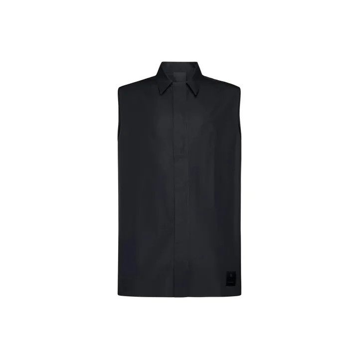 Givenchy Givenchy Black Sleeveless Shirt for Men Size US M / EU 48-50 / 2 - 1 Thumbnail