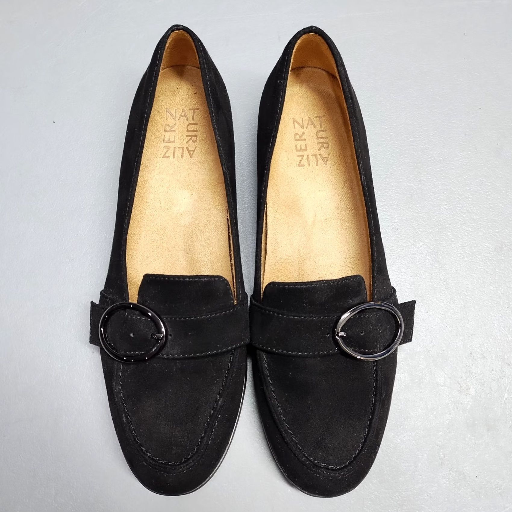 Naturalizer Naturalizer Mina Low Top Loafers Womens 7.5M Black Upper Fabric Comfort Slip On Low Top Casual Size M / US 6-8 / IT 42-44 - 6 Thumbnail