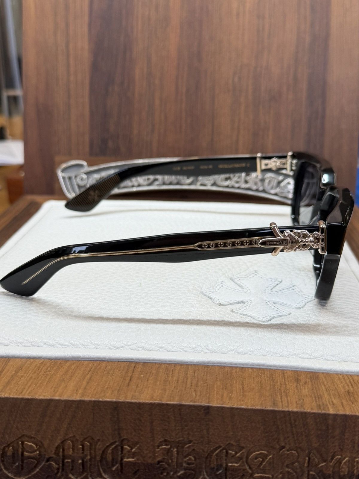 Chrome Hearts Chrome Hearts Vagillionaire II Sunglasses Size ONE SIZE - 6 Thumbnail