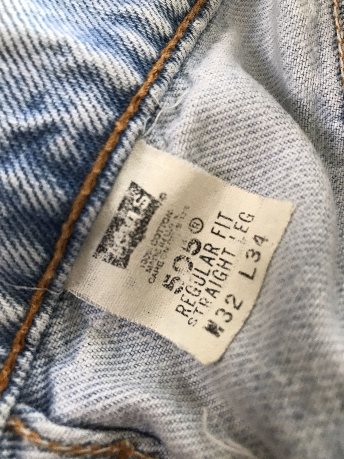 Levi's Vintage Levi’s 505 Jeans Custom Made Like CDG Size US 32 / EU 48 - 8 Thumbnail