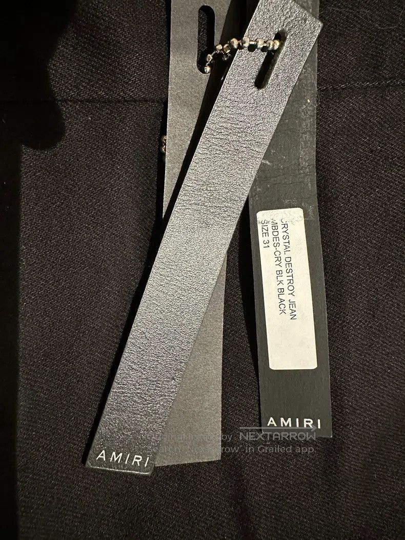 Amiri Amiri Size 31 Black Diamond jeans Size US 31 - 9 Thumbnail