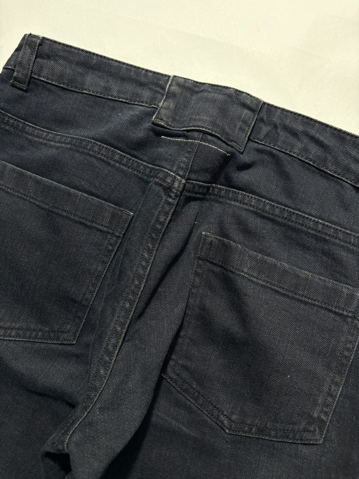 MM6 MM6 MAISON MARGIELA 2010 ANKLE ZIP DISTRESSED JEANS Size 28" / US 6 / IT 42 - 6 Thumbnail