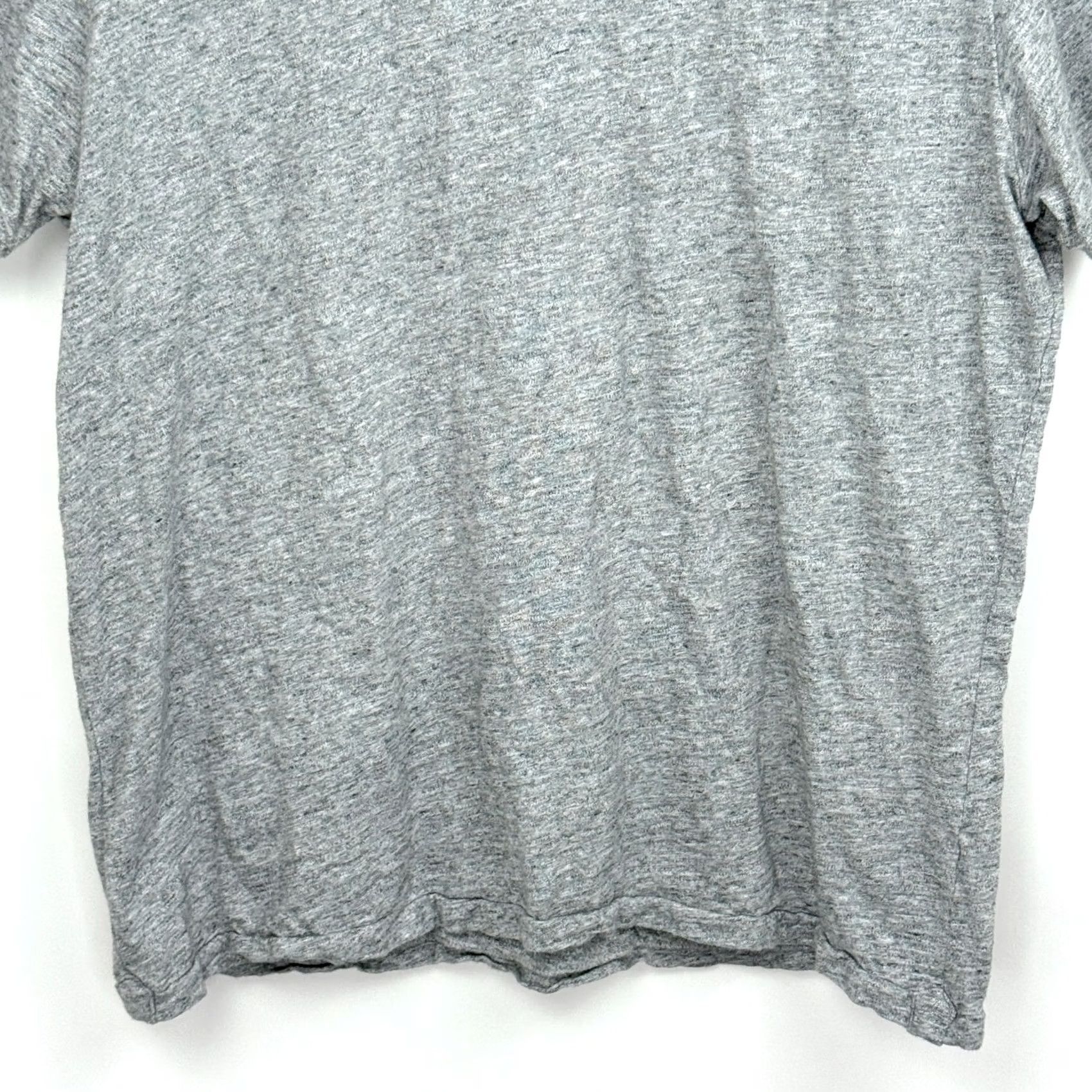 Alex Mill Alex Mill T Shirt Mens XL Short Sleeve Gray Crewneck Heather Gray Slub Casual Size US XL / EU 56 / 4 - 3 Thumbnail