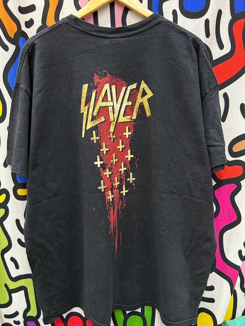 Band Tees Vintage 2000s Slayer tshirt size 2XL Size US XXL / EU 58 / 5 - 3 Thumbnail