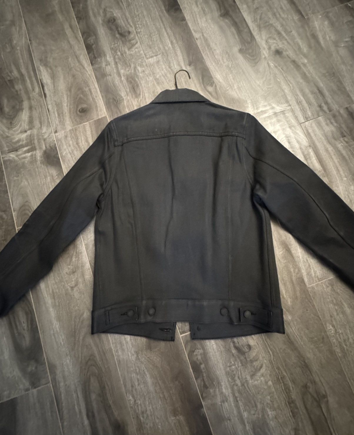 John Elliott Thumper Type III Selvedge Charcoal & Indigo Dry Process Size US XS / EU 42 / 0 - 6 Thumbnail