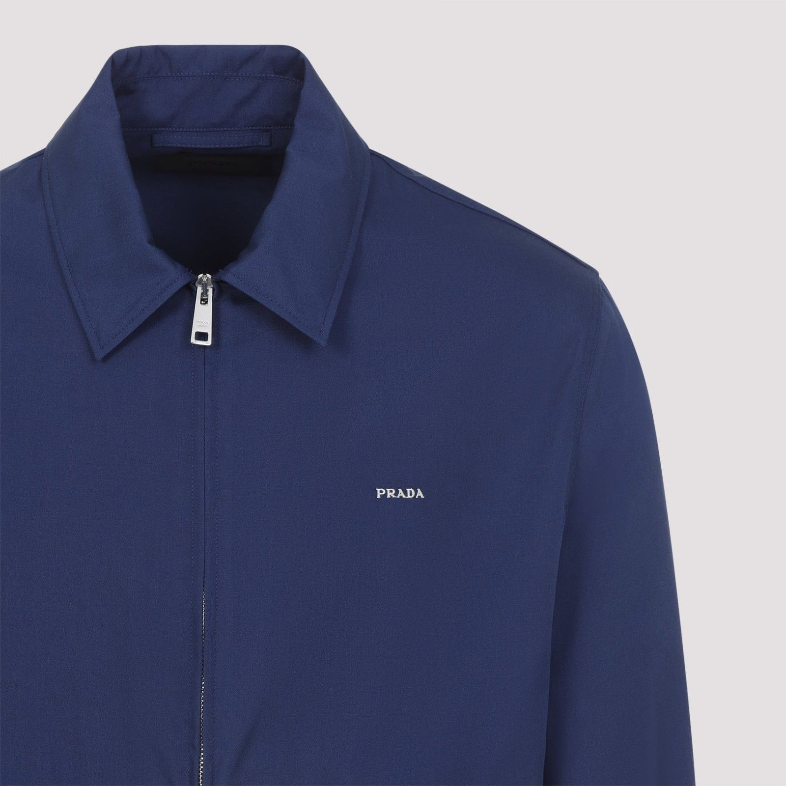 Prada PRADA Polyester Blue Jacket New & Authentic (Men's size:XL;) Size US XL / EU 56 / 4 - 3 Thumbnail