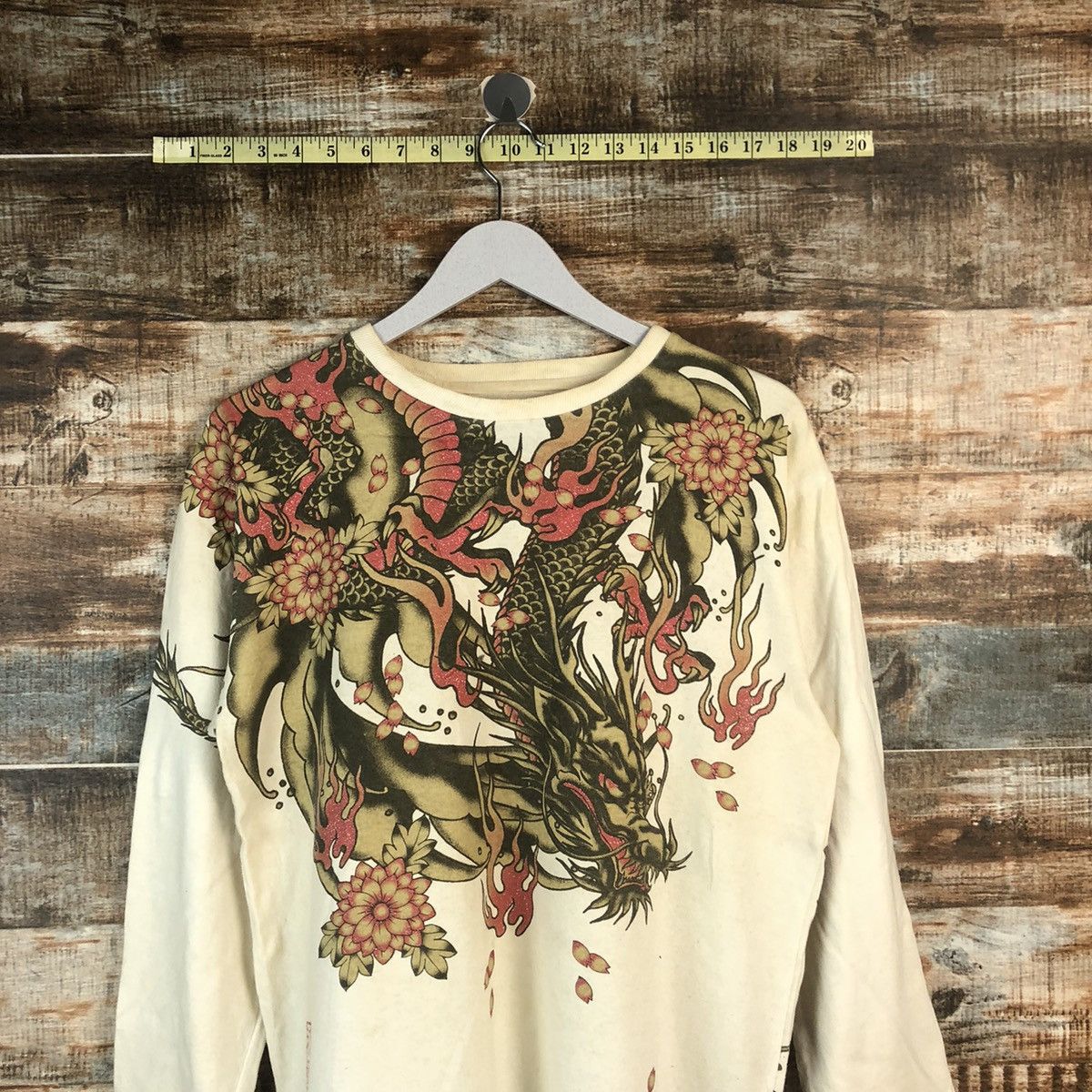 Japanese Brand Japanese Brand Dragon kimono style yakuza shirt #A1971 Size US M / EU 48-50 / 2 - 2 Thumbnail