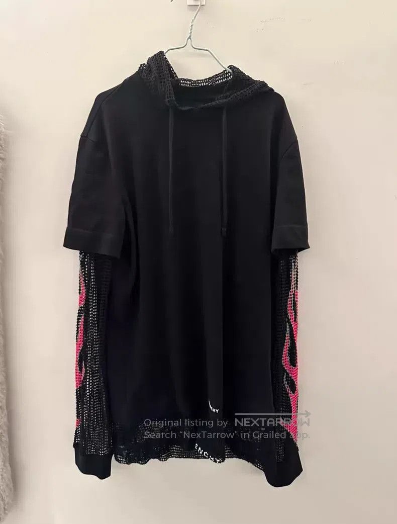 Givenchy Givenchy Stacked Flame Patchwork Fake Two-Piece Qilin Arm Size US XL / EU 56 / 4 - 5 Thumbnail