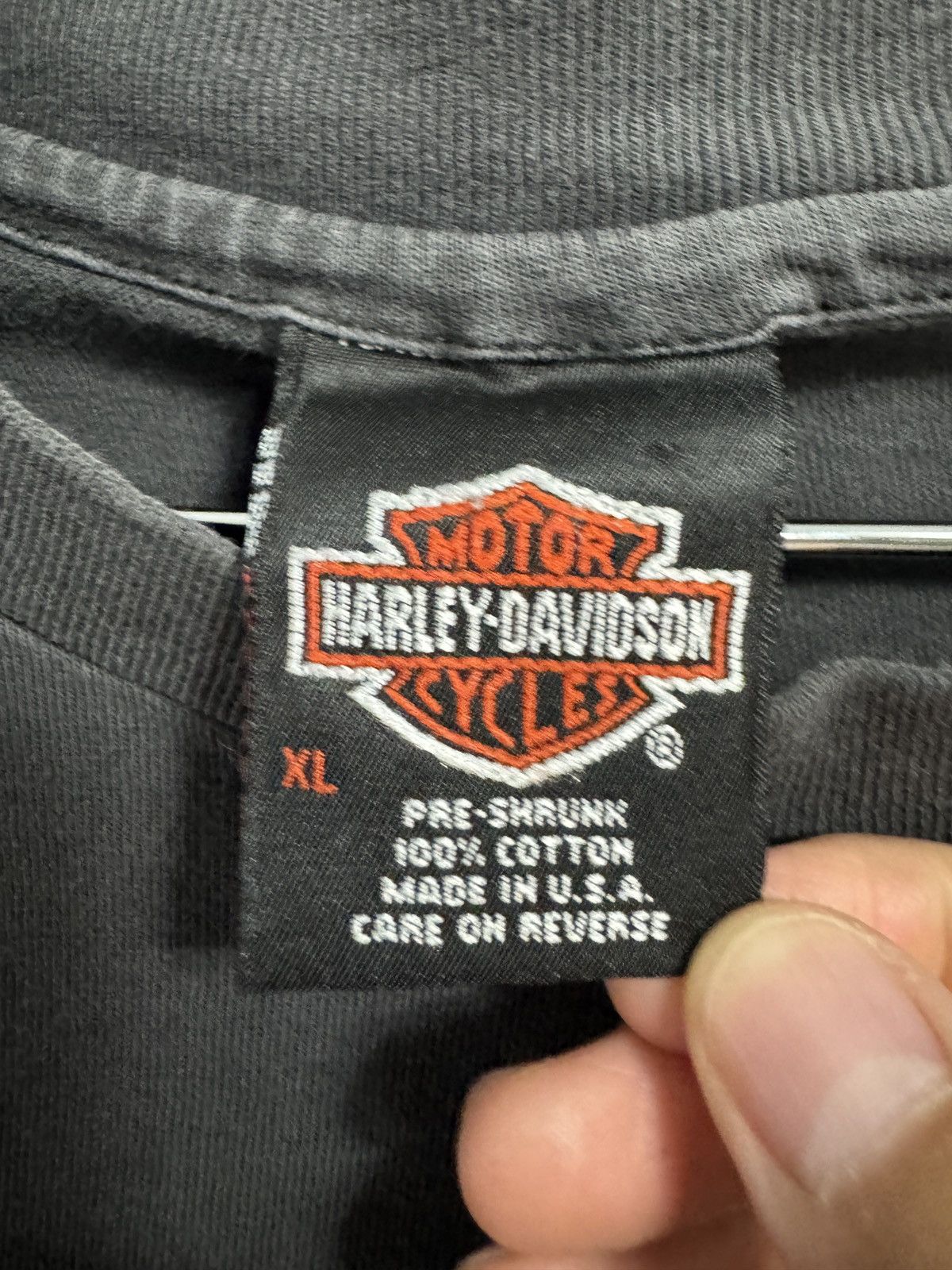 Vintage Vintage 90s Harley Davidson Real Steel Shirt Size US XL / EU 56 / 4 - 10 Thumbnail