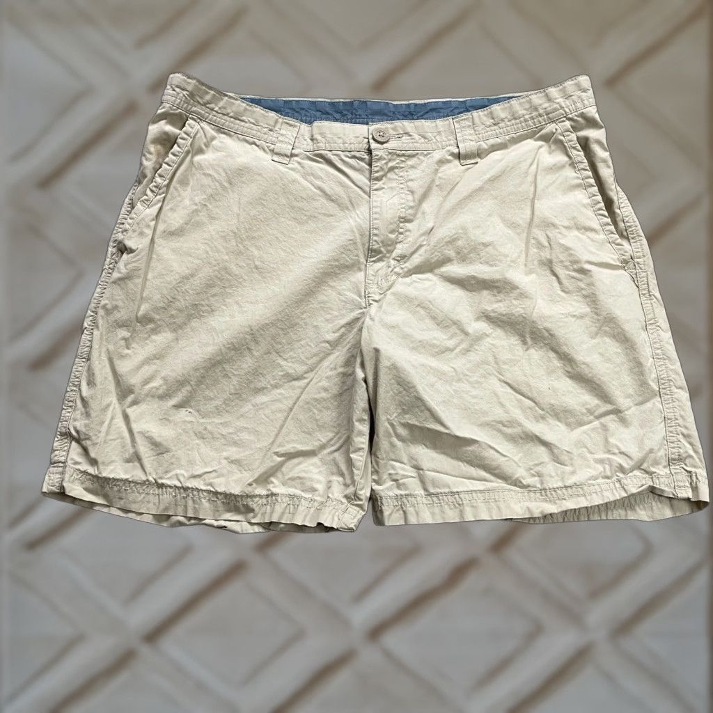 Vintage Columbia Chino Shorts 38 Mens Brown Casual Outdoor Solid Cotton Pockets Size US 38 / EU 54 - 1 Thumbnail