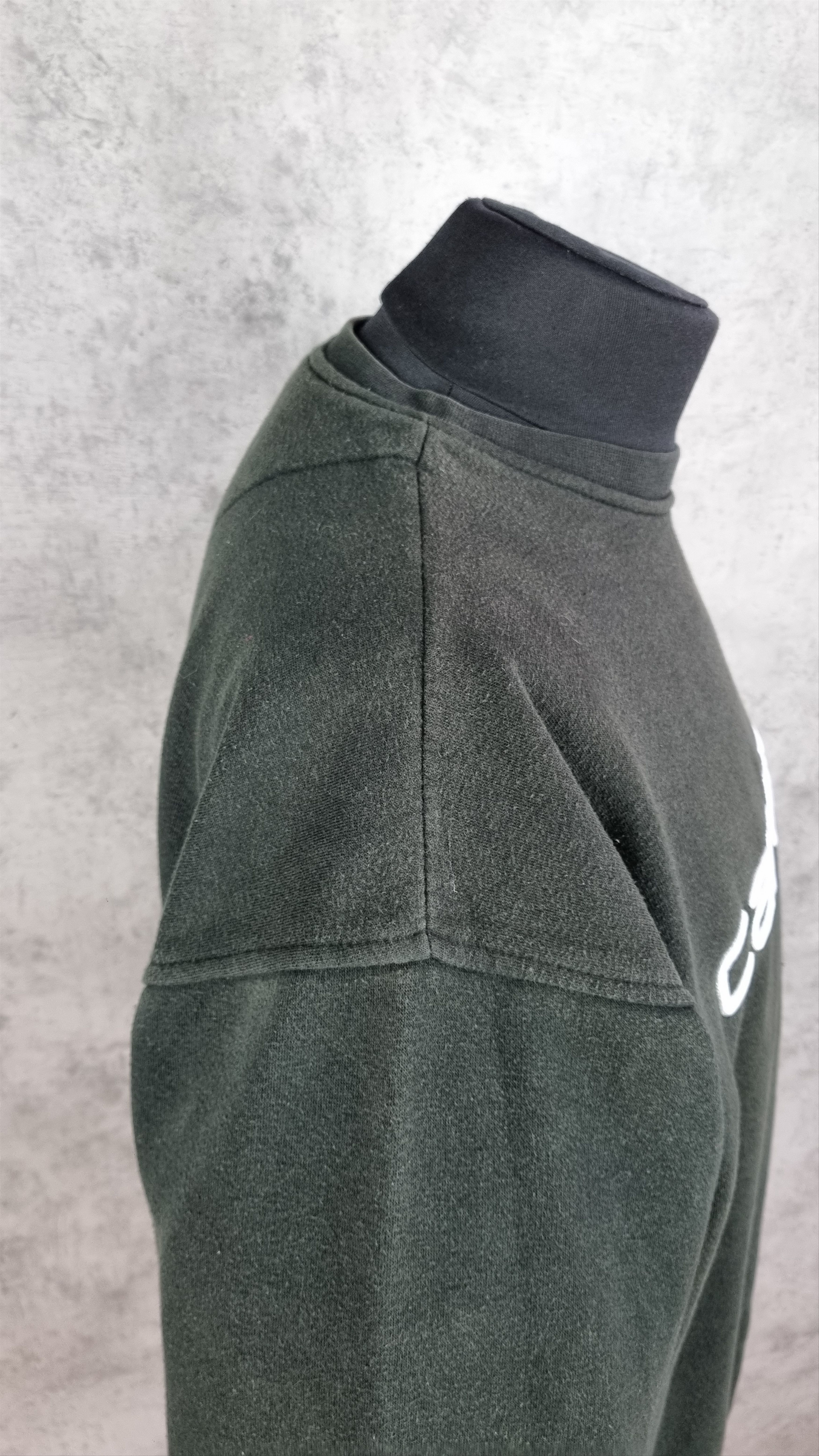 Vintage Faded Destroyed Sweatshirt with Embroidered Logo Size US XXL / EU 58 / 5 - 11 Thumbnail