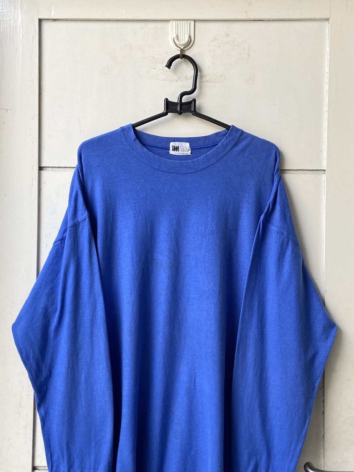 Issey Miyake IM MIYAKE DESIGN STUDIO Blue Long Sleeve T-shirt Size US L / EU 52-54 / 3 - 2 Thumbnail