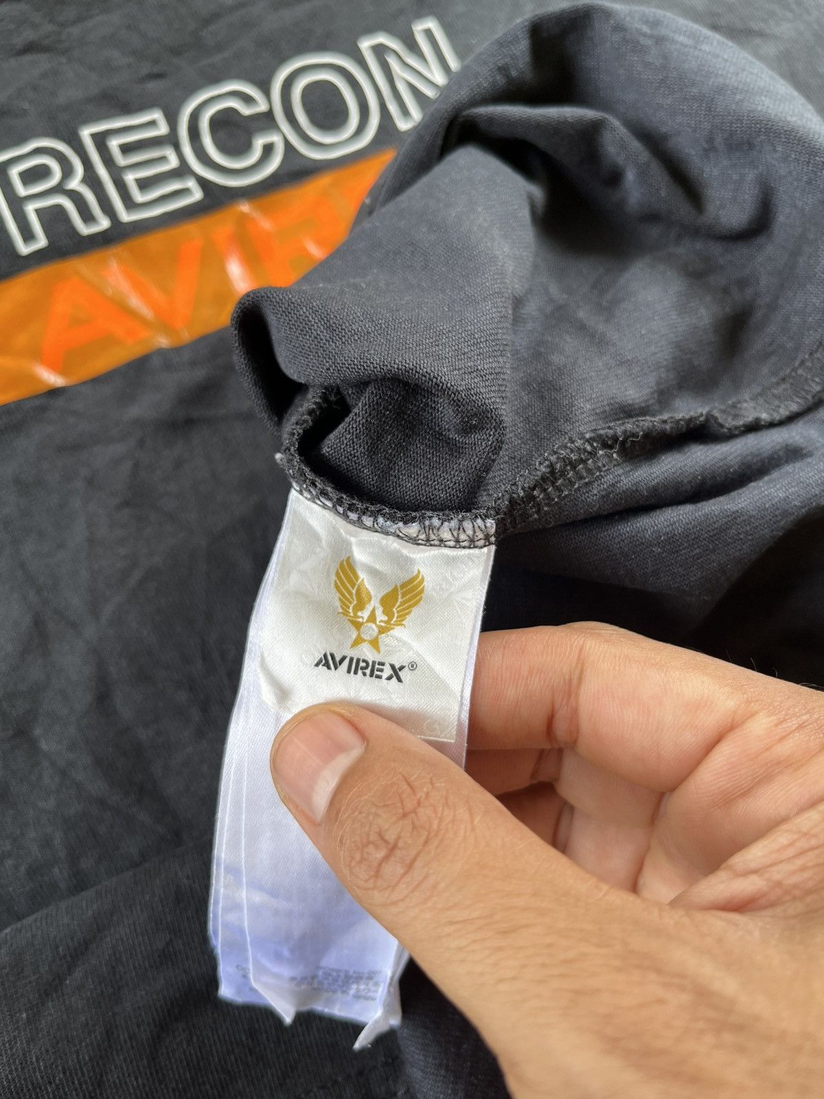 Avirex Avirex Flyers Recon Big Logo Long Sleeve Tee Size US L / EU 52-54 / 3 - 8 Thumbnail