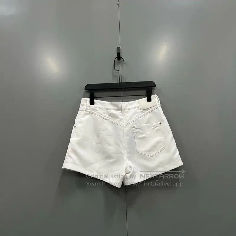 Louis Vuitton Louis Vuitton Summer White Cotton Women's Shorts . Size 28" / US 6 / IT 42 - 2 Thumbnail
