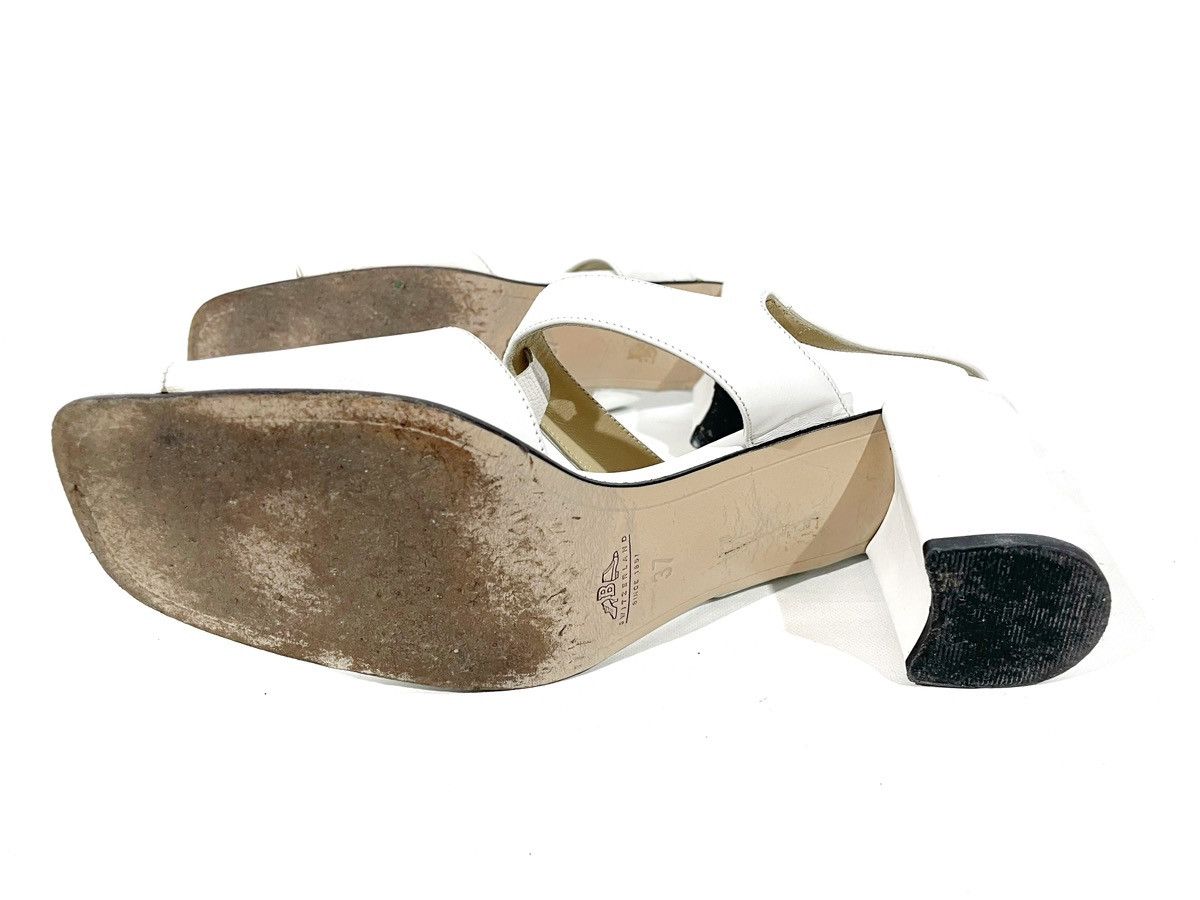 Bally × Designer Bally White Mayenne Made In Italy Sandal Open Toe Size 37 Size US 7 / IT 37 - 11 Thumbnail