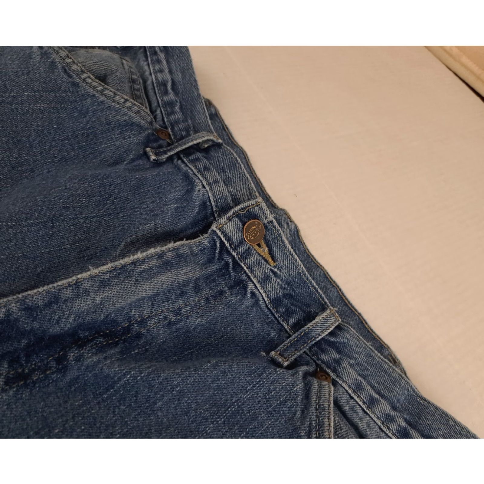 Dickies VINTAGE Dickies Jeans Carpenter 34 Regular Men 5-Pocket Denim Blue 30Inseam Jeans Mens Size US 34 / EU 50 - 3 Thumbnail