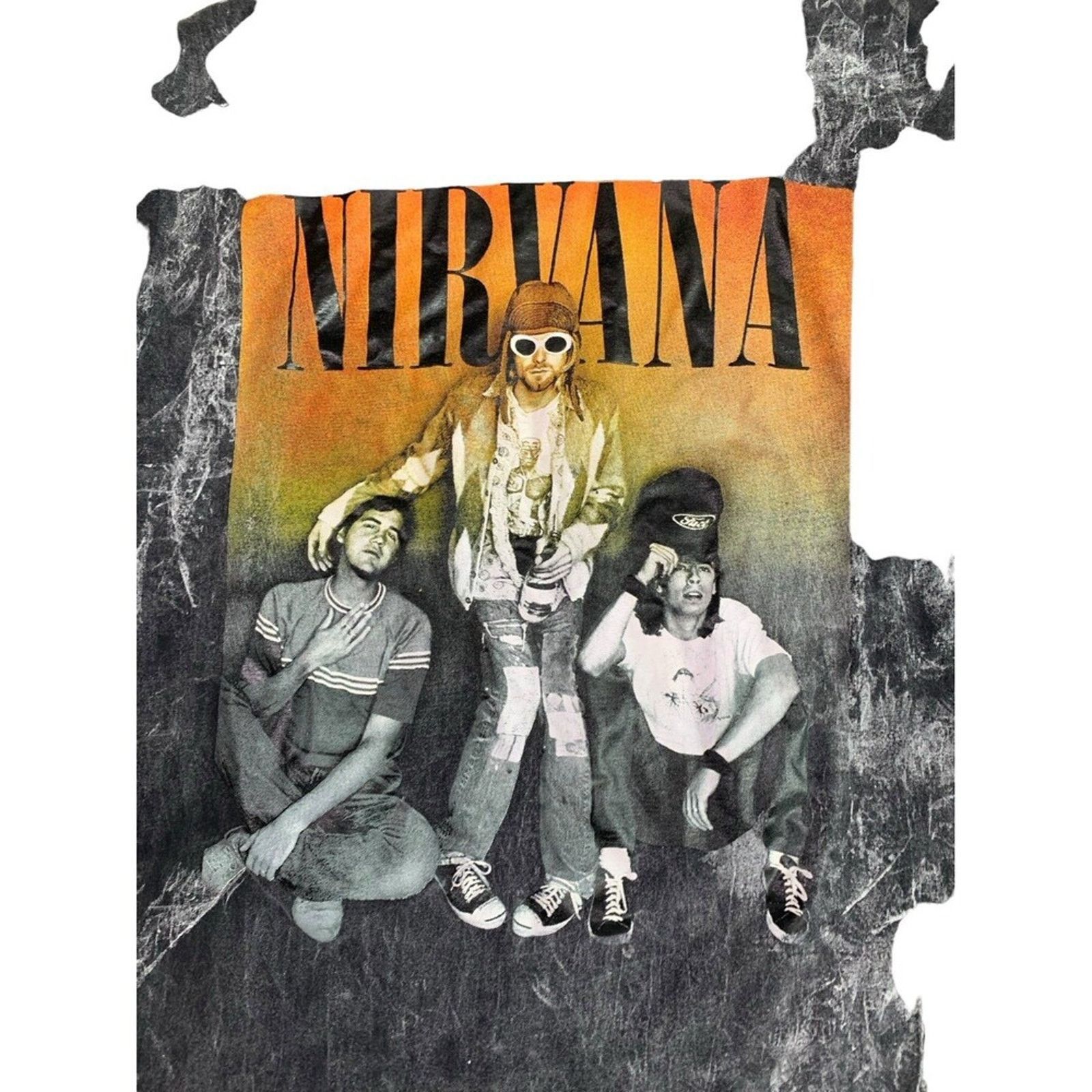 Nirvana Nirvana Queen Men's Size Large T-Shirt ORIGINAL STREET WEAR Size US L / EU 52-54 / 3 - 2 Thumbnail