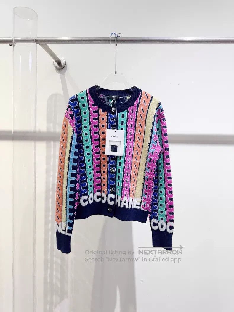 Chanel Chanel Rainbow cardigan coat Size XS / US 0-2 / IT 36-38 - 1 Thumbnail