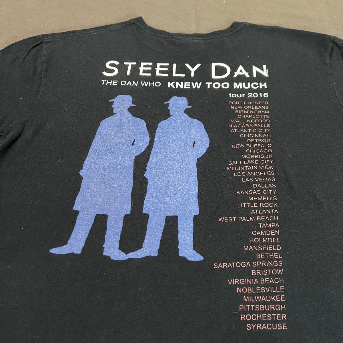 Band Tees × Gildan 2016 Steely Dan Promo Tour Tee XL Size US XL / EU 56 / 4 - 7 Thumbnail