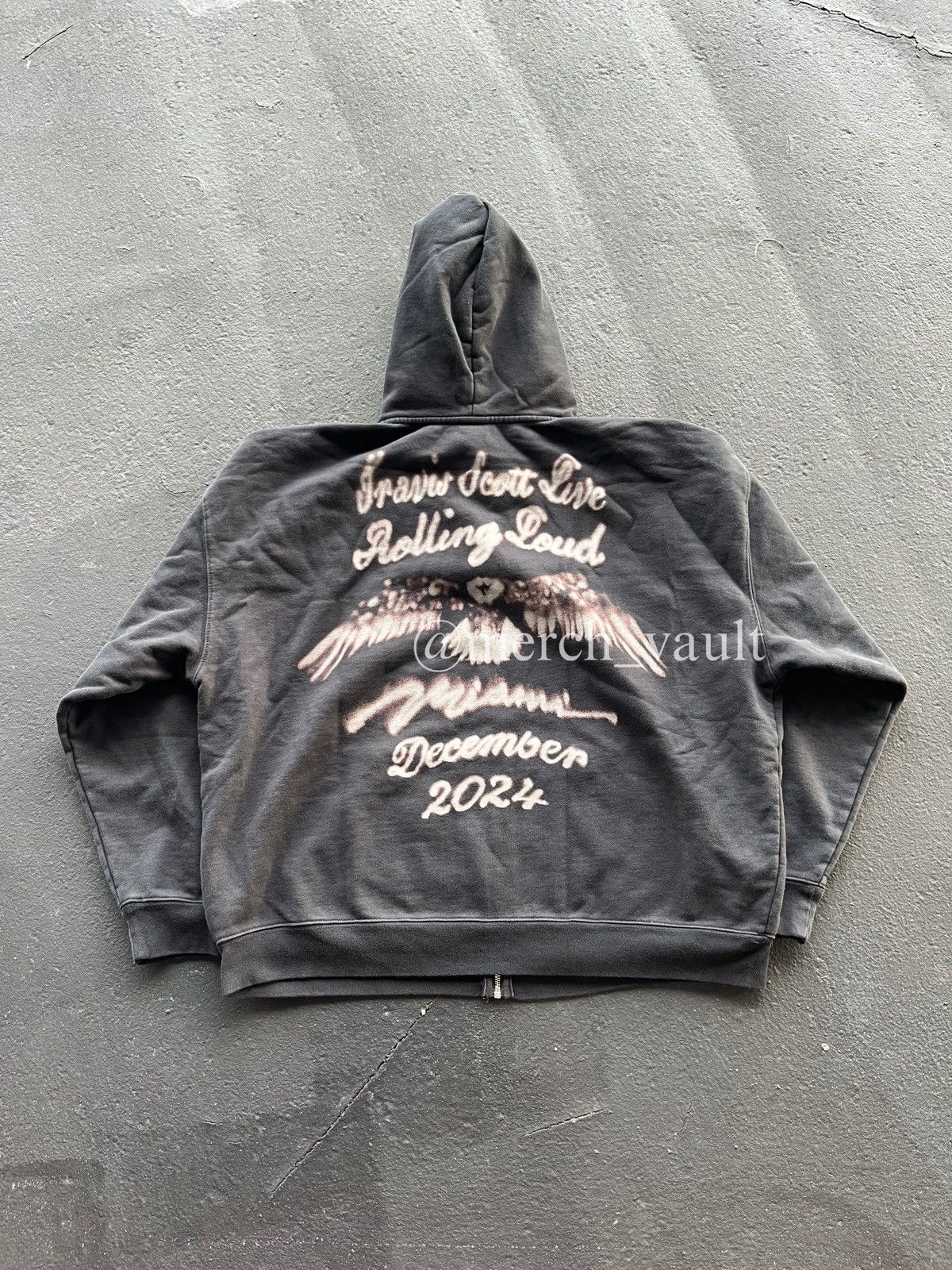 美品 RIPNDIP TRAVIS HOODIE ベージュ L トップス