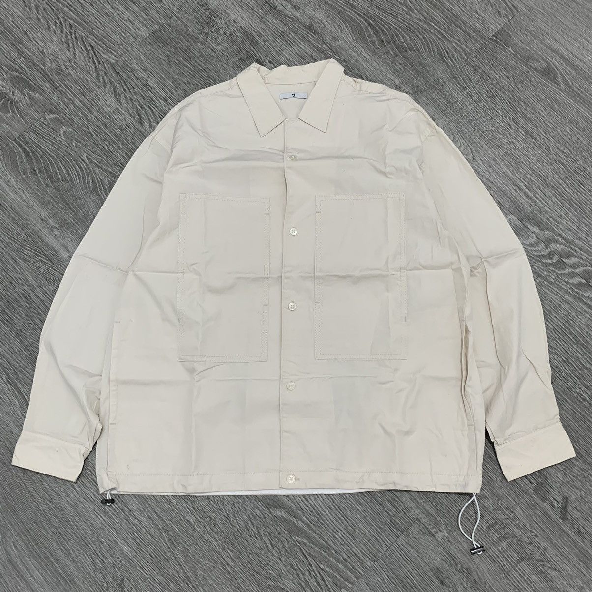 Jil Sander x Uniqlo Nylon Double Pocket Shirt