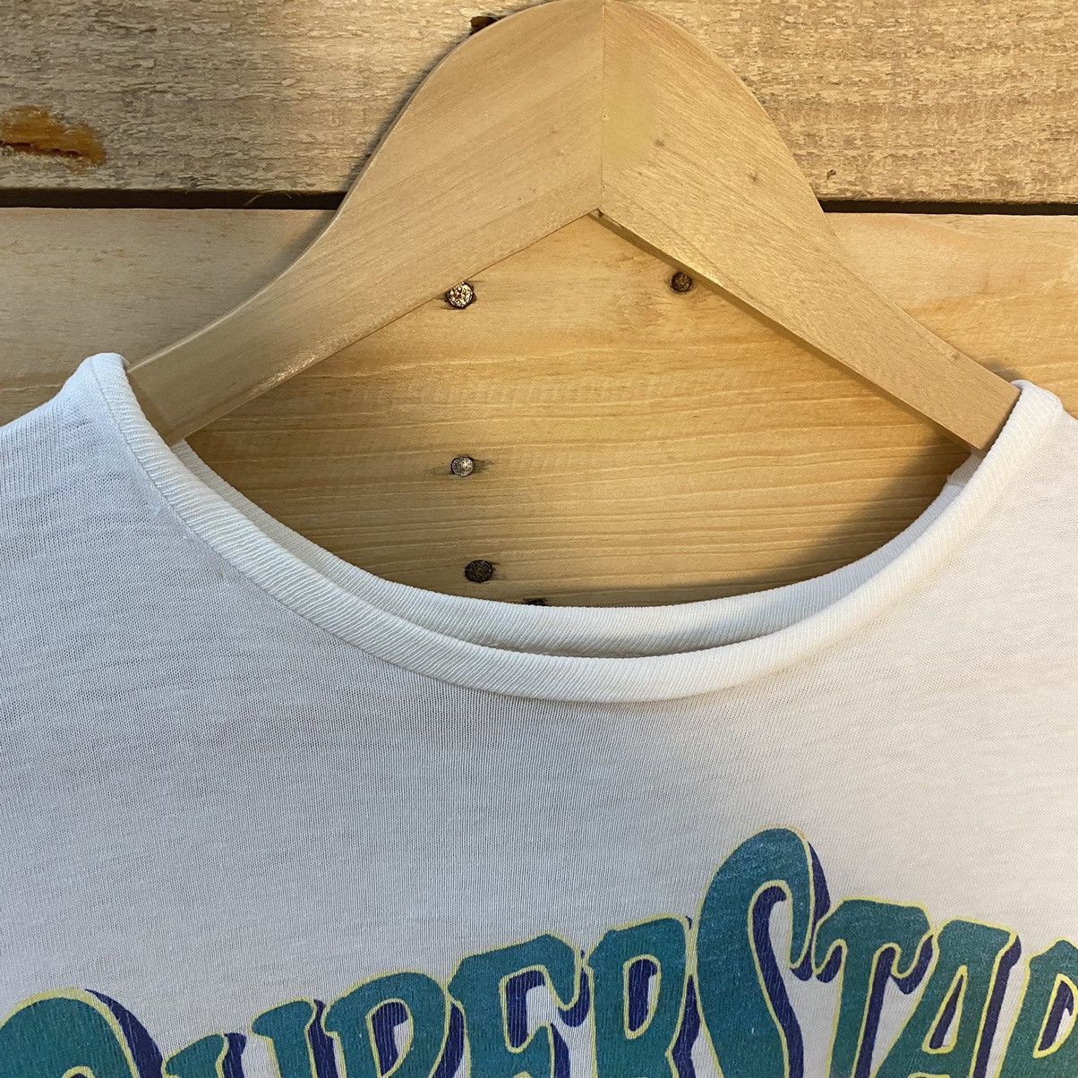 Single stich Distress Vintage 80s/90s MLB Superstar T-Shirt