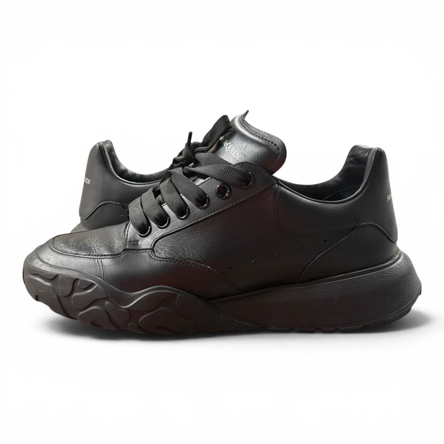 Alexander McQueen Alexander McQueen Court Sneaker Black 10.5M Size US 10.5 / EU 43-44 - 3 Thumbnail